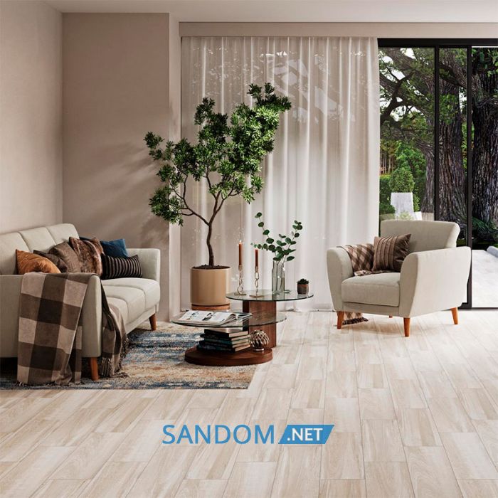 Плитка Cersanit FLAXWOOD LIGHT GREY 18,5x59,8
