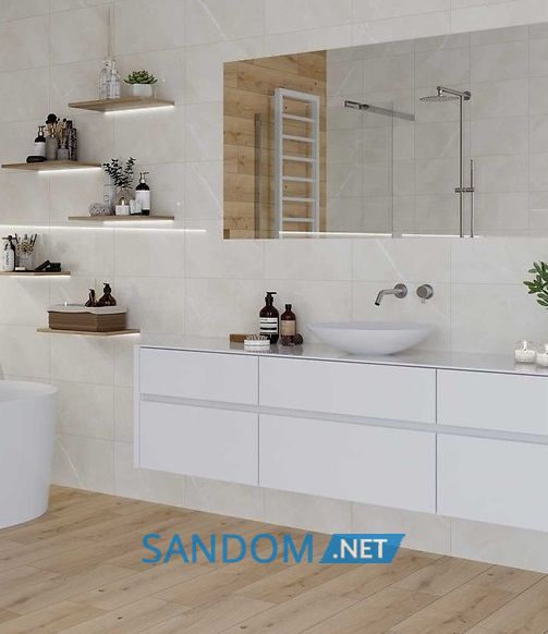 Плитка для стін Cersanit Fortunato beige glossy 25x40