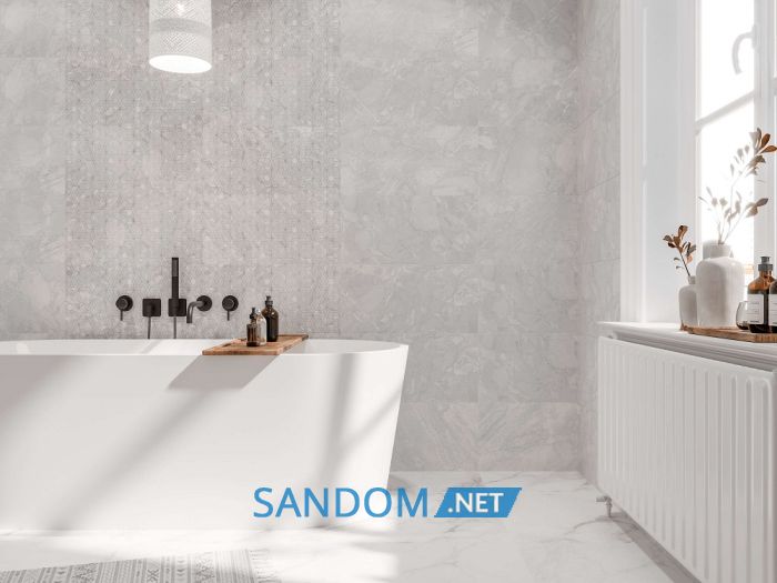 Плитка для стен Golden Tile Gloria серая 30x60