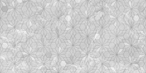 Плитка для стен Golden Tile Gloria Flowers серая 30x60