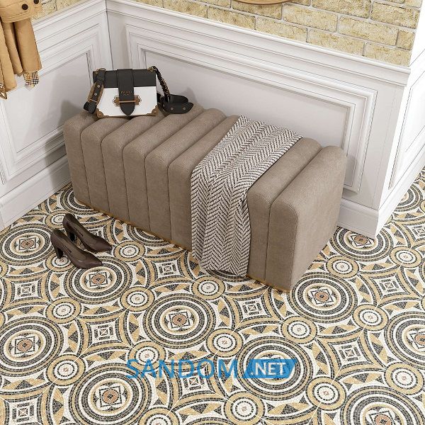 Плитка для підлоги Golden Tile Opera коричнева 40х40