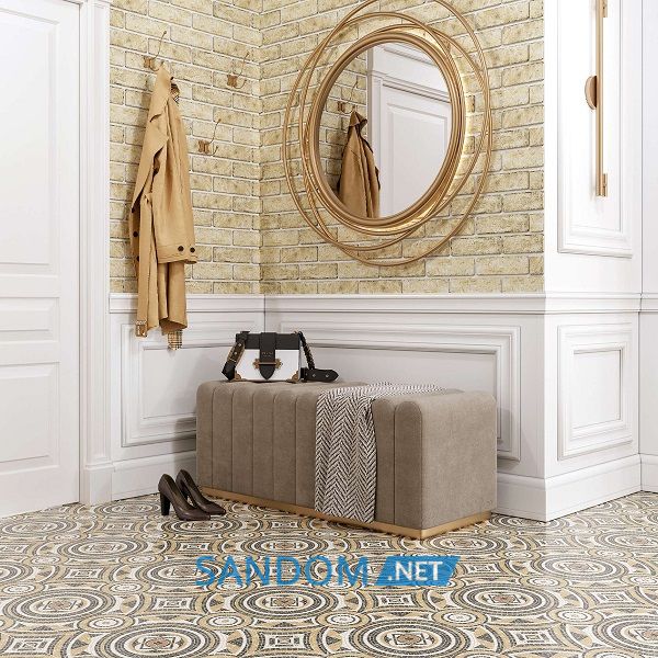 Плитка для підлоги Golden Tile Opera коричнева 40х40