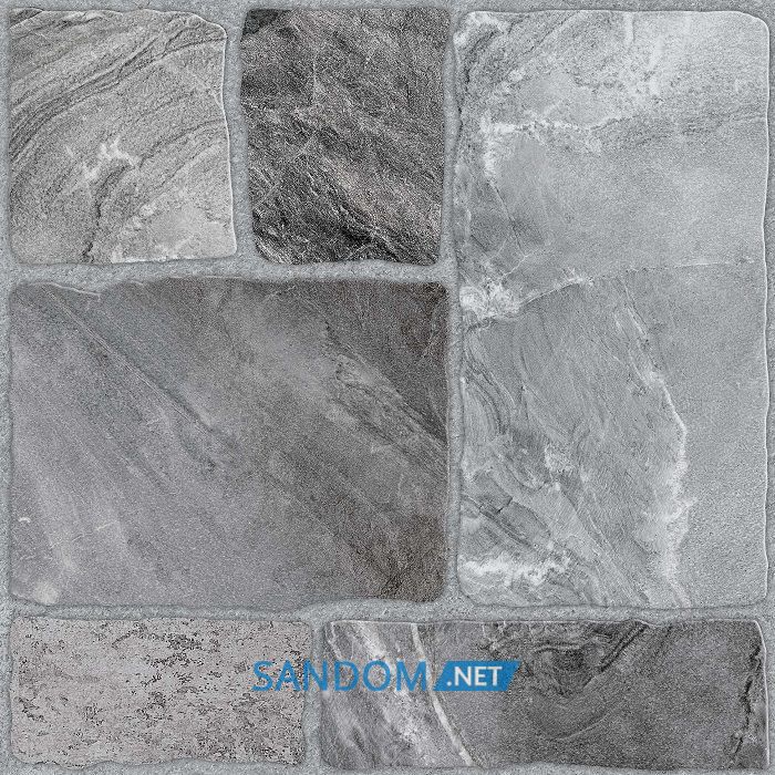 Плитка для пола Golden Tile Stone Brick светло-серая 30x30