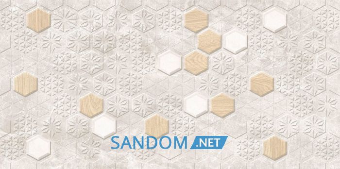 Плитка для стін Golden Tile Zen Hexagon 30x60