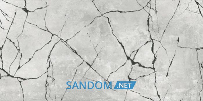 Плитка Inter Gres CRACKLE 072 120x60 темно-серая