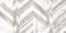 Плитка для стен Golden Tile Marmo Bianco Chevron белая 30x60