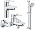 Набор смесителей Grohe BauLoop UA123214S0