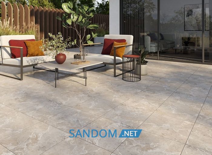 Плитка для підлоги Cersanit Palmiro beige matt 42x42