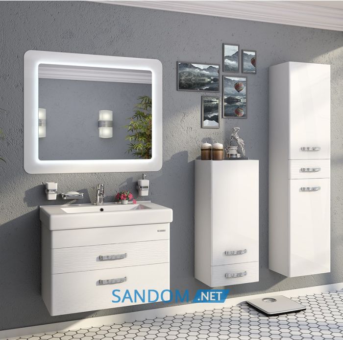 Пенал для ванной Sanwerk СИЕРРА AIR 40