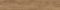 Плитка Cersanit Brantwood коричнева mat rect 19,8x119,8