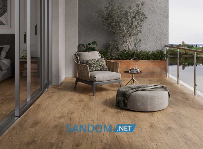Плитка Cersanit Honeywood brown mat rect 19,8x119,8