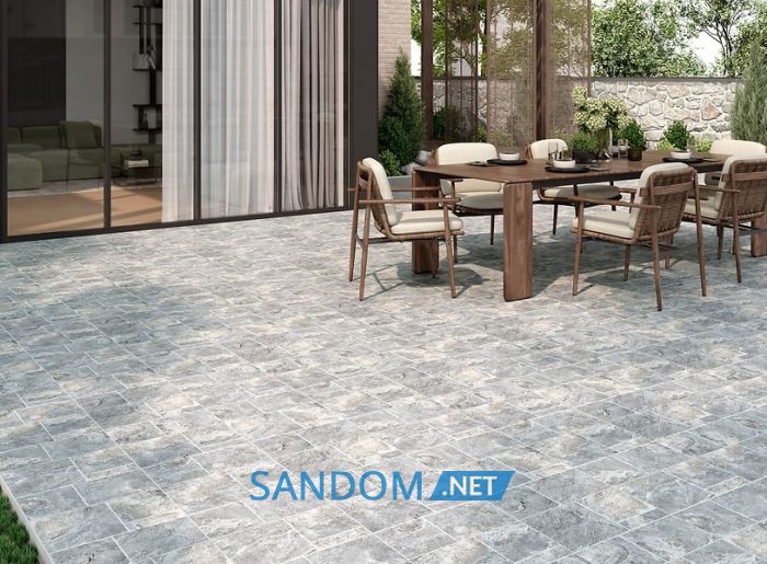 Плитка для пола Cersanit Atlas grey matt 42x42