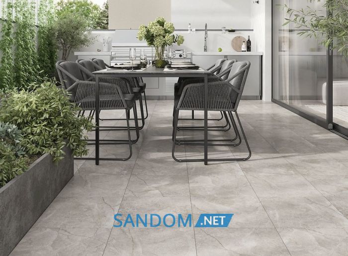 Плитка для підлоги Cersanit Bastion beige matt 42x42