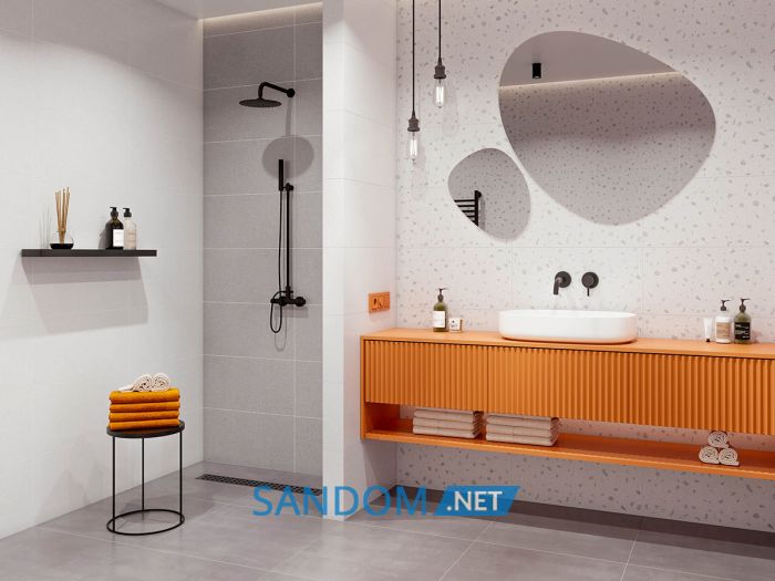 Плитка для пола Golden Tile Joy серая 60x60