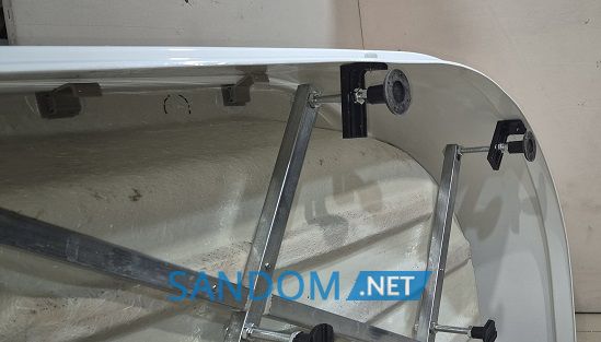 Душевой поддон KO&PO 117 120x80x40