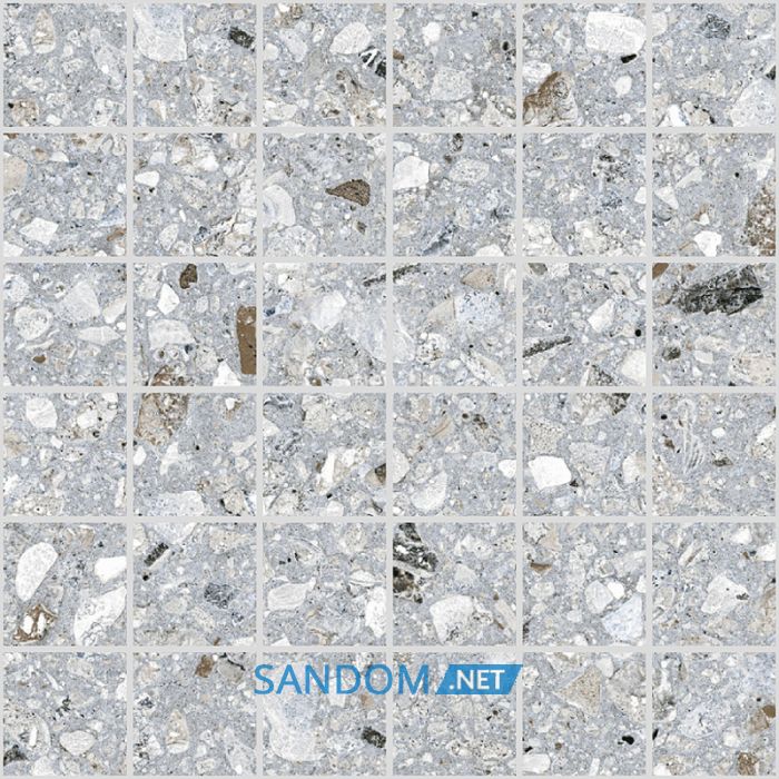 Декор InterGres Scaglie M 57072 29.8x29.8 серый