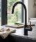 Смеситель для кухни Imprese Argo-S f03409010CB, черный матовый
