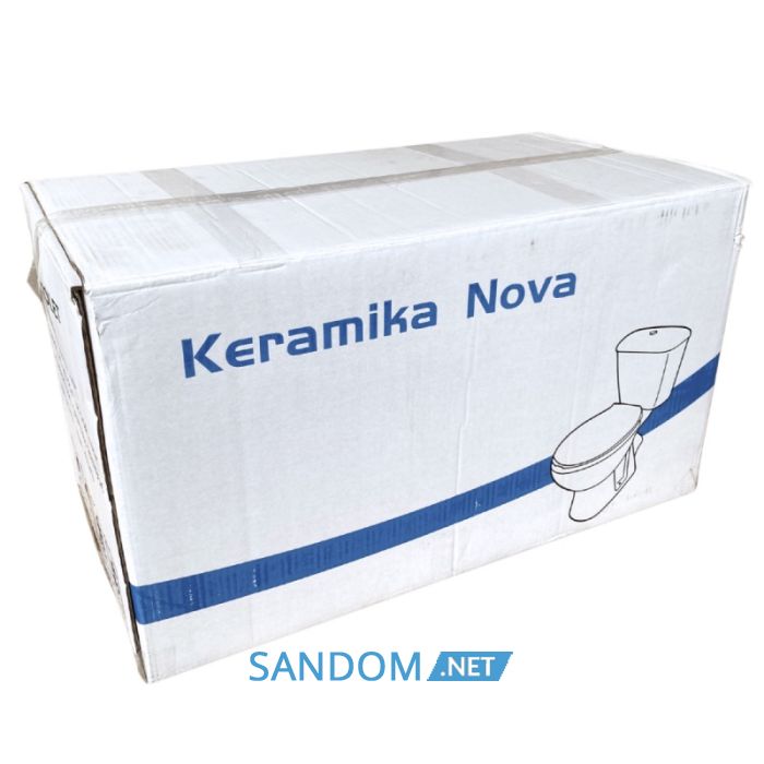 Унитаз-компакт Keramika Nova C637X с косым выпуском