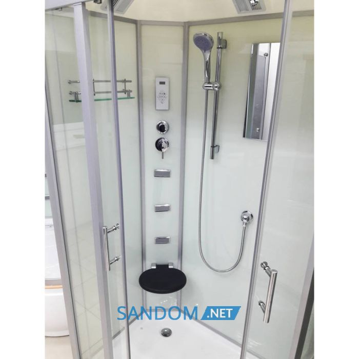 Душевой бокс Veronis BN-5-120 white 120х80х220 (R/L)