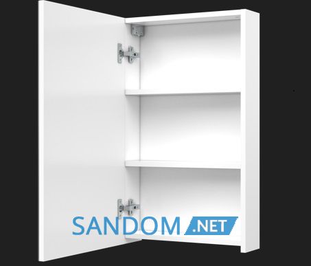 Дзеркальна шафа у ванну кімнату Van Mebles Ekonom Панорама 40